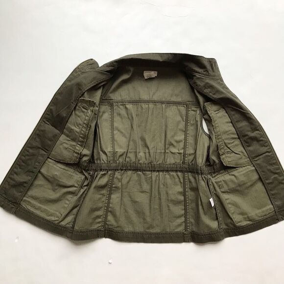 Crewcuts factory dark green light vest EUC 8Y - Picture 4 of 6